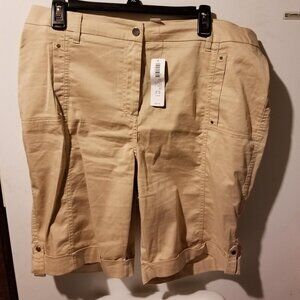 Chico's Khaki shorts